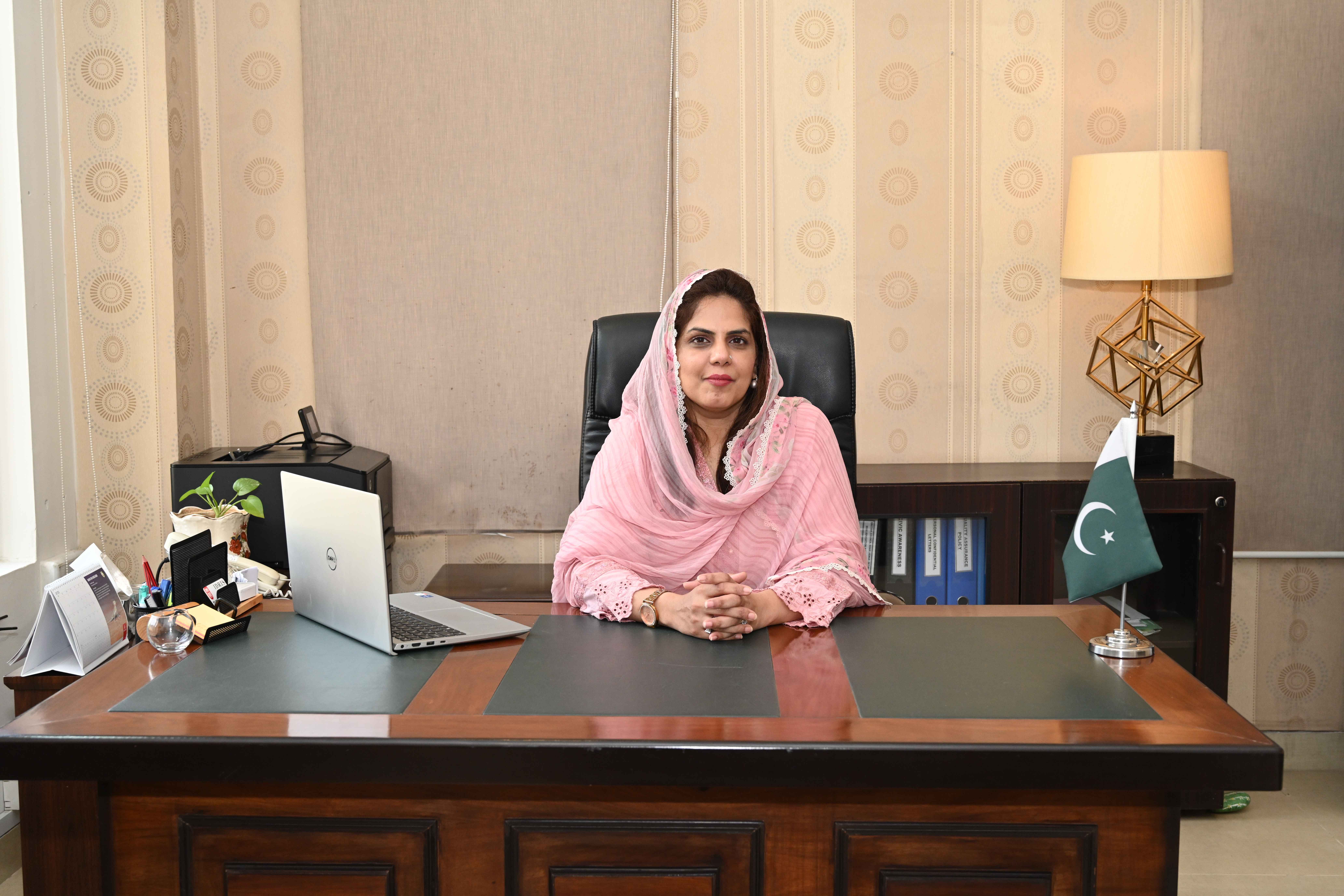 Principal at Desk